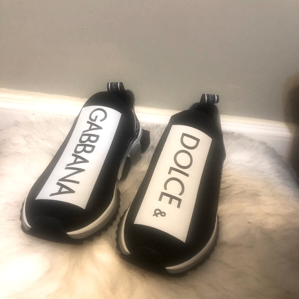 D&G MEN SORRENTO CLASSIC KNIT SNEAKERS BRAND NEW!!